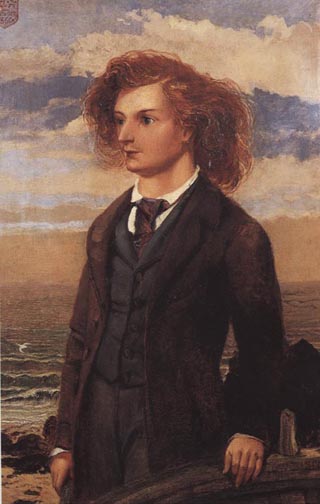 "Algernon Charles Swinburne" - William Bell Scott